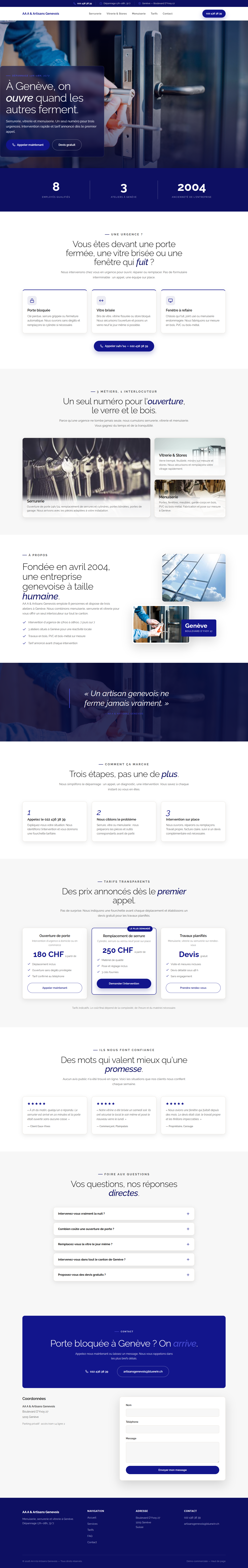 Site Artisans Genevois
